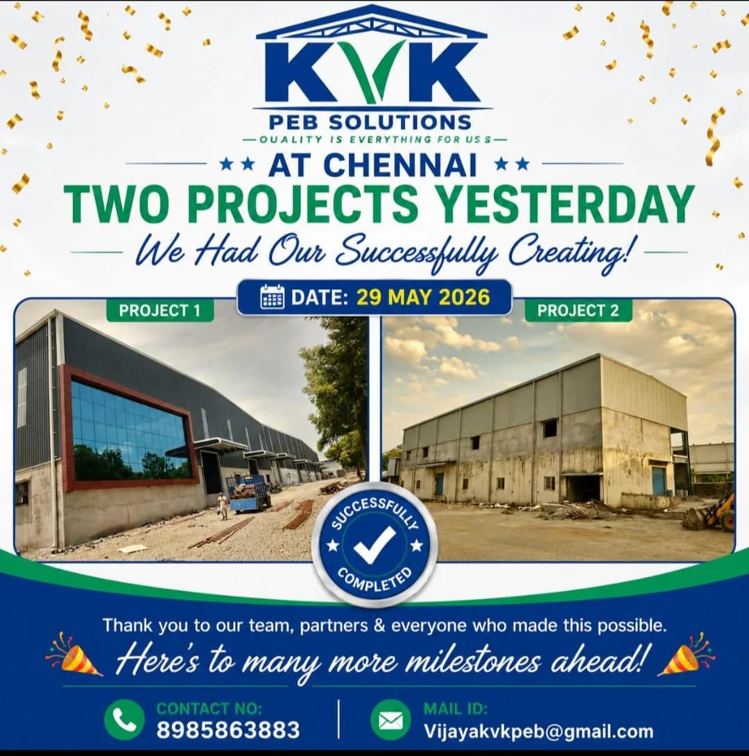 KVK PEB Solutions milestone announcement