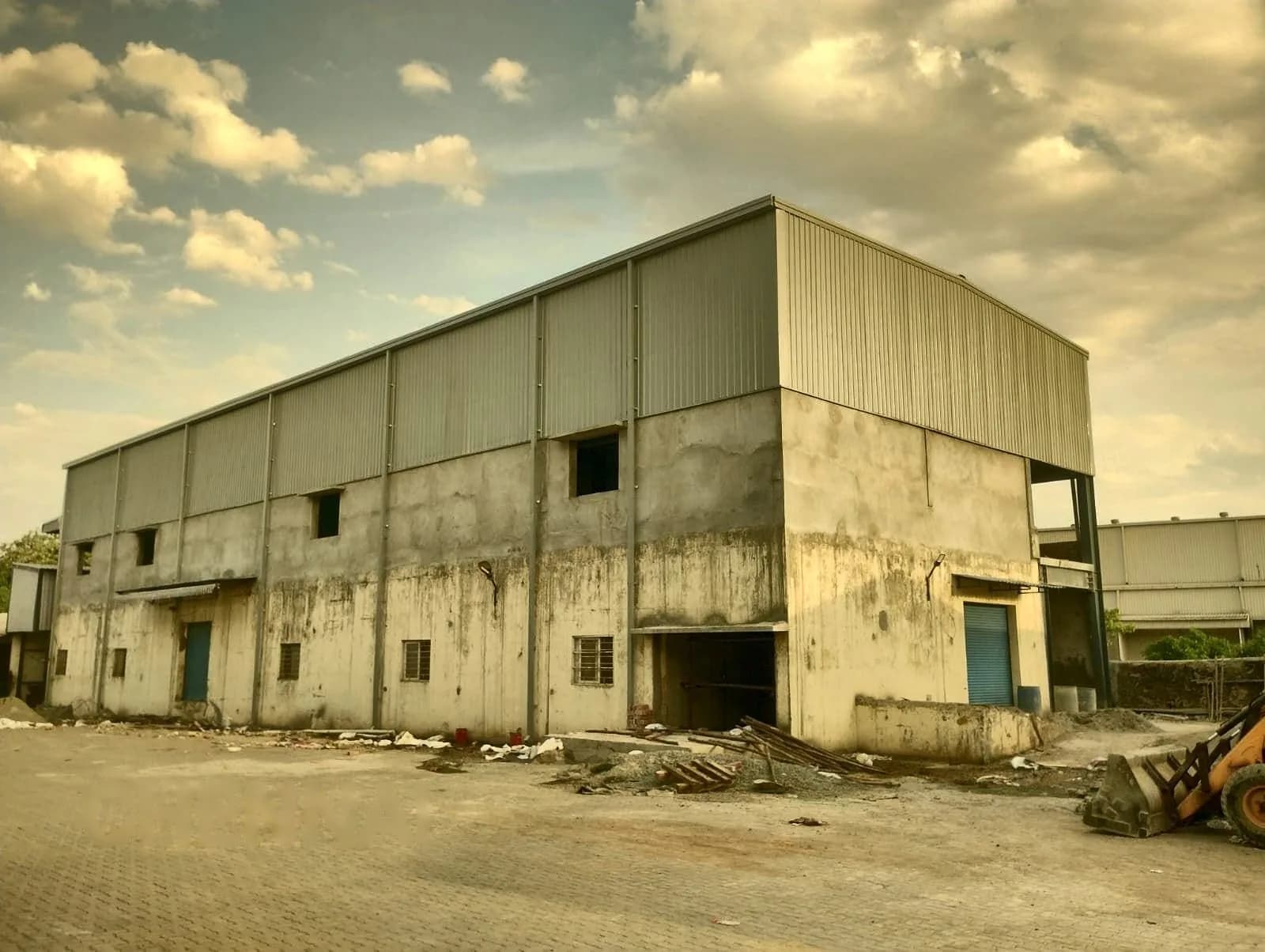 Two-Storey Industrial Building — steel building by KVK PEB Solutions in Chennai, Tamil Nadu