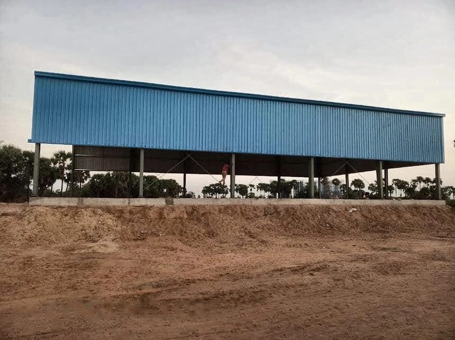 JK Tyres — steel building by KVK PEB Solutions in Nellore, Andhra Pradesh