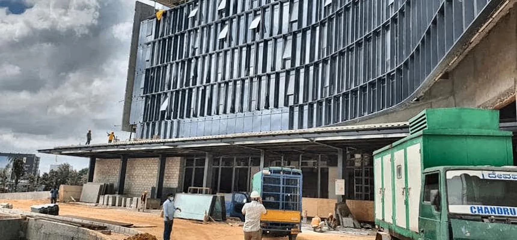 Marriott Hotel — steel building by KVK PEB Solutions in Bengaluru, Karnataka